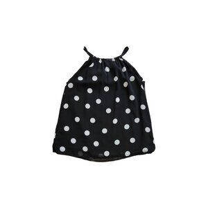 👚✨ Banana Republic Black Polka Dot Blouse – Chic & Timeless! ✨👚